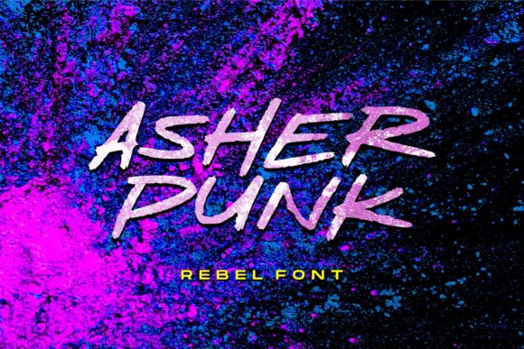 Asher Punk: A Designer's Verdict on This Bold Display Typeface