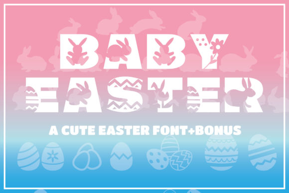 Baby Easter: A Playful Display Typeface for Seasonal Web Design