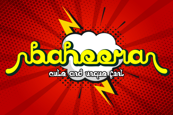 Baheera: The Bouncy Display Typeface That Revitalizes Campaign Visuals