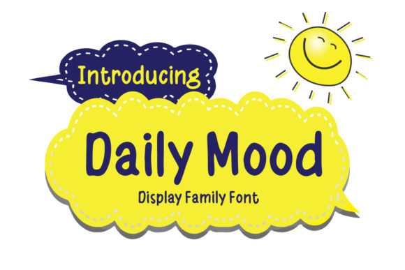 Daily Mood: A Simple Lettered Display Font for Standout Branding