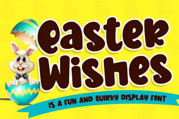 Easter Wishes: A Charming Display Typeface for Seasonal Editorial Design