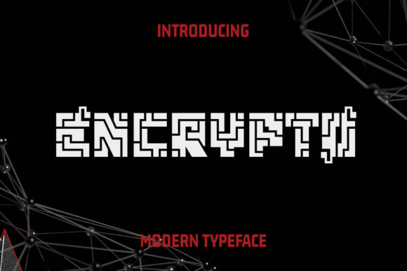 Encrypto: The Modern Display Font for Distinct Editorial Design