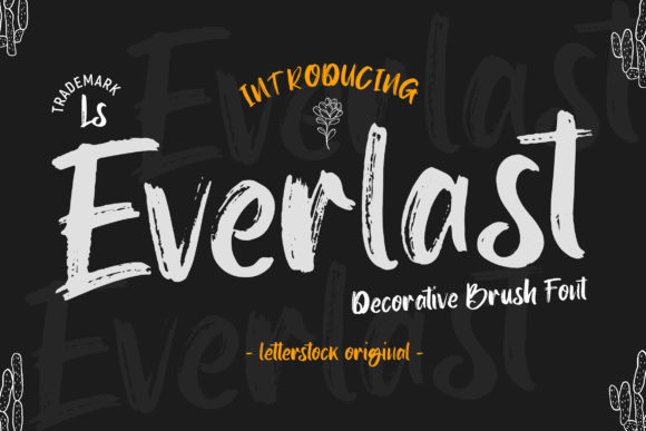 Everlast: The Bold Display Font for Handmade Branding