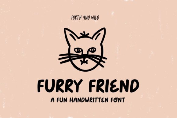 Furry Friend: The Display Typeface That Brands Your Business with Warmth