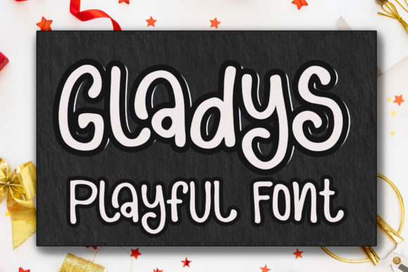Gladys: The Perfect Display Font for Handmade Crafts and Products