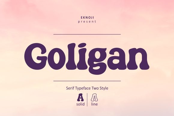 Goligan: The Modern Display Typeface for High-Impact Campaigns