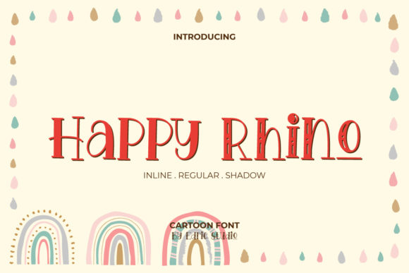 Happy Rhino: The Playful Typeface That Elevates Small Business Branding