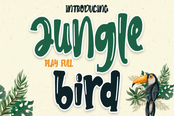 Jungle Bird: The Display Font That Transforms Small Business Branding