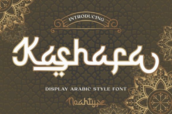 Kashafa: The Premium Arabic Display Font for Bold Branding
