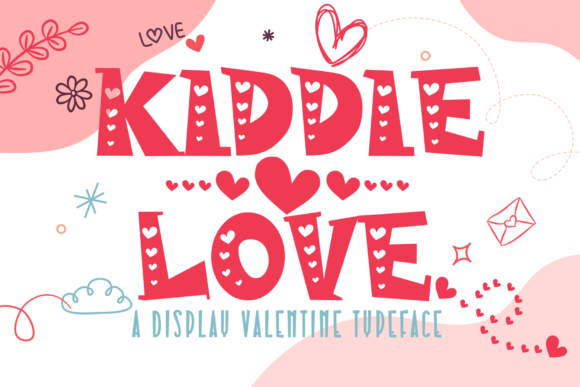 Kiddie Love: The Romantic Display Typeface for Campaigns That Need Charm