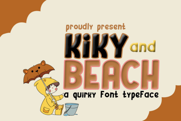 Kiky and Beach: The Perfect Display Typeface for Modern Editorial Design