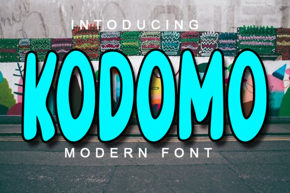 Kodomo: The Playful Display Typeface That Builds Trust for Small Brands