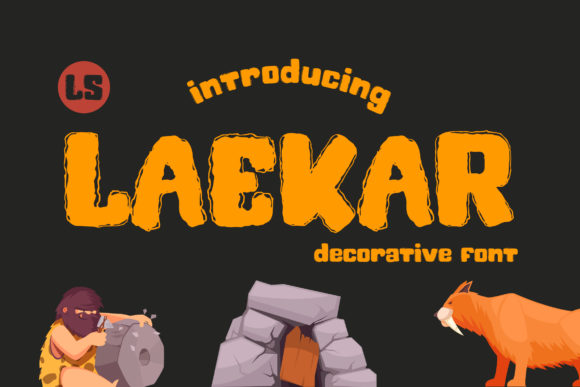 Laekar: A Quirky Display Typeface for Editorial Design