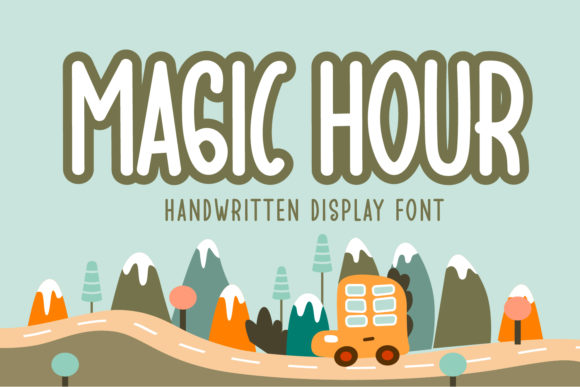 Magic Hour: A Premium Display Typeface for Modern Web Design