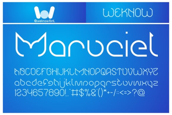 Maruciel: The Modern Display Typeface for Polished Web Design