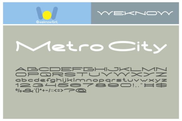 Metro City: The Simple Typeface That Elevates Small Business Branding