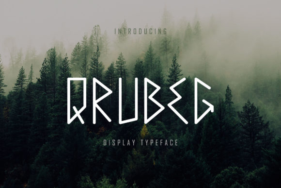 Qrubeg: The Premium Display Font That Transforms Small Business Branding