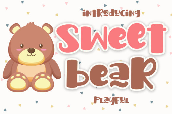 Sweet Bear: The Playful Display Typeface for Handmade Branding
