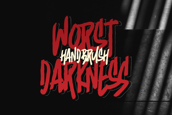 Worst Darkness: A Premium Display Font for Bold Editorial Design